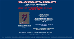 Desktop Screenshot of neiljones.com