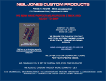 Tablet Screenshot of neiljones.com